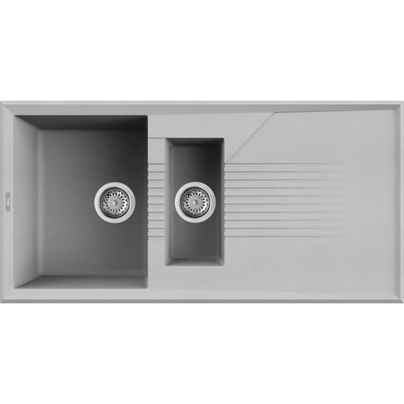 ELLECI - Mosogatótálca Tekno 475 M79 aluminium - A készlet erejéig rendelhető!