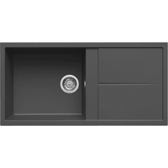 ELLECI - Mosogatótálca Unico 480 M70 nero metal