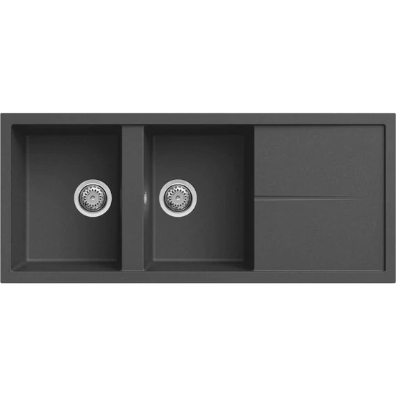 ELLECI - Mosogatótálca Unico 500 M70 nero metal