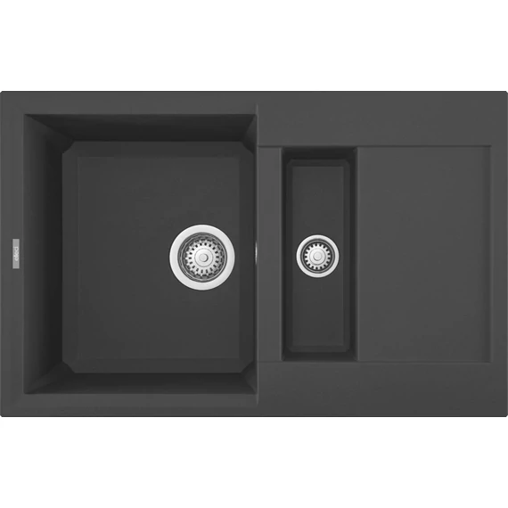 ELLECI - Mosogatótálca Easy 325 M70 nero metal