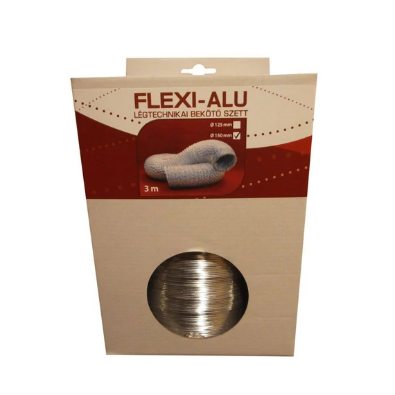 FALMEC - 150/3 Flexi Alu légtechnikai bekötő szett