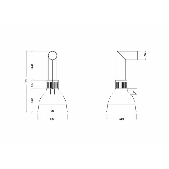 KDESIGN - Páraelszívó K124-W T600 titanium