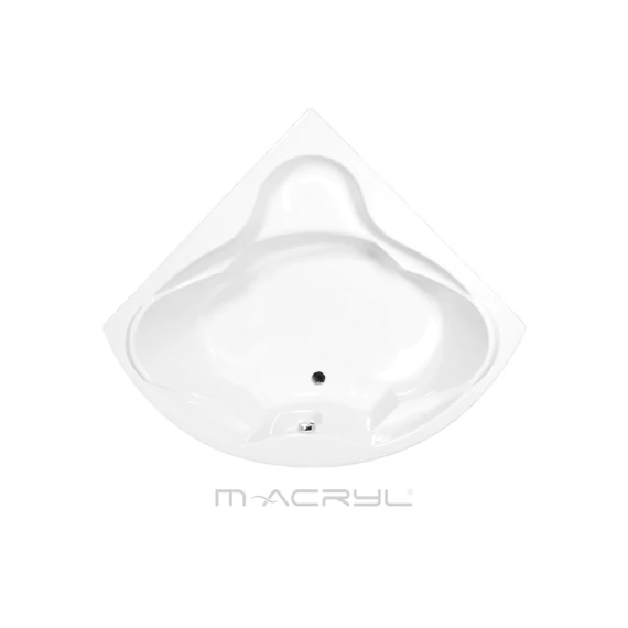 M-ACRYL Ancona akril sarokkád 150x150 + Ajándék kádláb és peremrögzítő