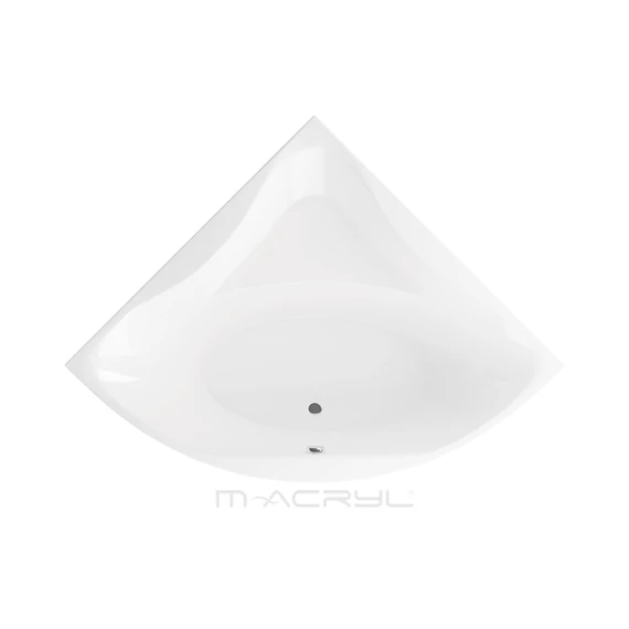 M-ACRYL Aura akril sarokkád 150x150 + Ajándék kádláb és peremrögzítő
