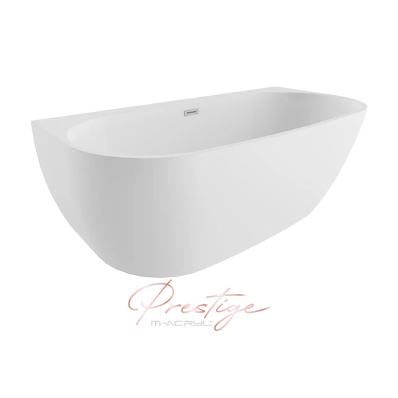 M-ACRYL Avalon különleges akril kád 170x80 mattfekete előlappal
