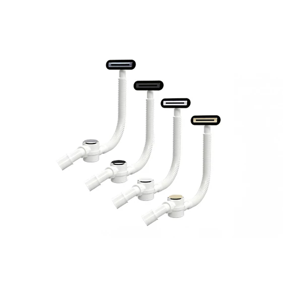 M-ACRYL Pro Click-Clack le- és túlfolyó fekete