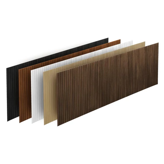 M-ACRYL Trópusi fa előlap egyenes kádakhoz wenge