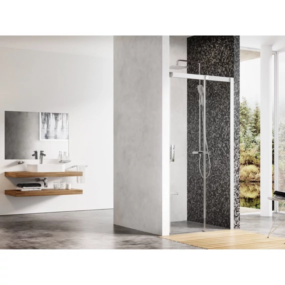 RAVAK Matrix MSD2-110 zuhanyajtó jobb szatén+transparent