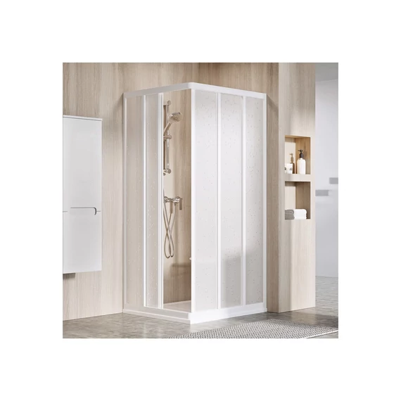RAVAK Supernova ASRV3-75 zuhanykabin 198 fehér+pearl