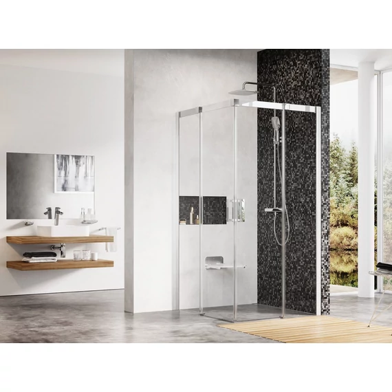 RAVAK Matrix MSRV4-90x90 zuhanykabin krómhatású+transparent