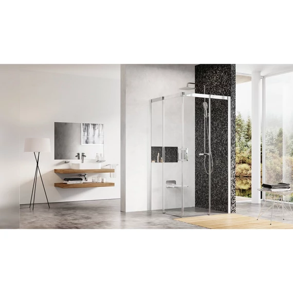 RAVAK Matrix MSRV4-90x90 zuhanykabin szatén+transparent