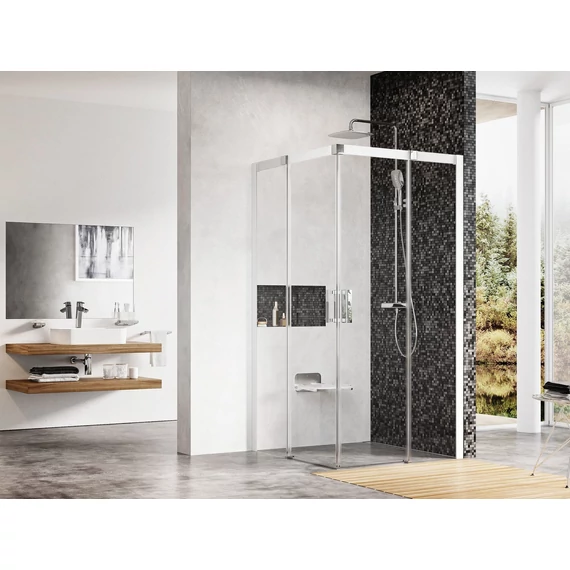RAVAK Matrix MSRV4-100x100 zuhanykabin fehér+transparent