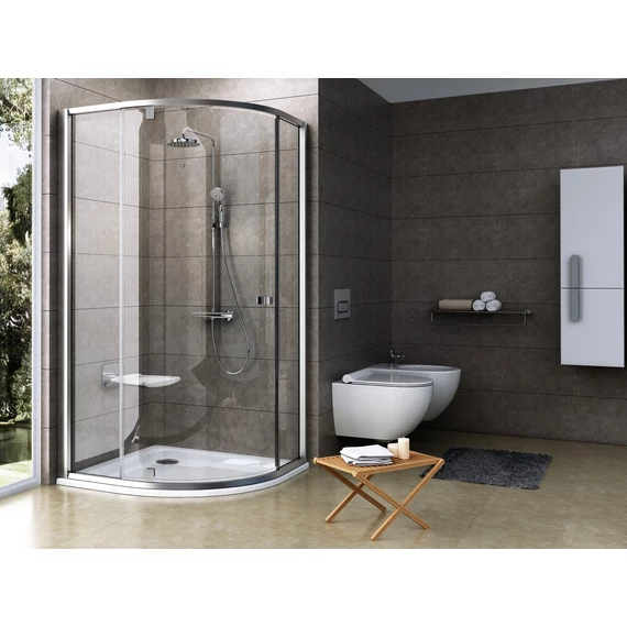 RAVAK Pivot PSKK3 100x100 zuhanykabin szatén+transparent