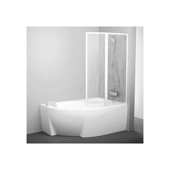 RAVAK Rosa VSK2 140 kádparaván jobb rain