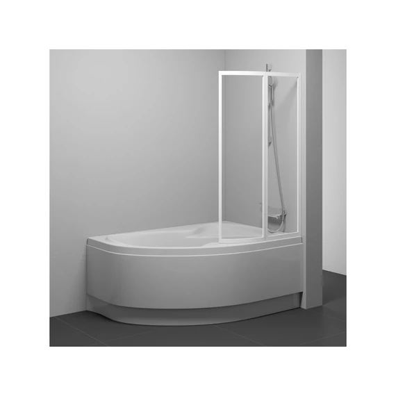 RAVAK Rosa VSK2 150 kádparaván jobb transparent