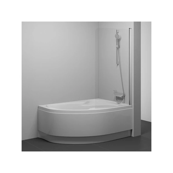 RAVAK Rosa CVSK1 160/170 jobb kádparaván szatén+transparent