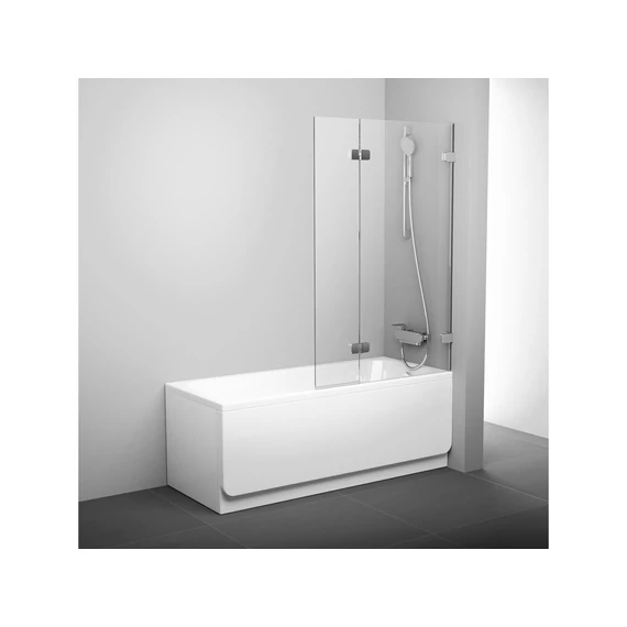 RAVAK BVS2-100 kádparaván jobb króm+transparent