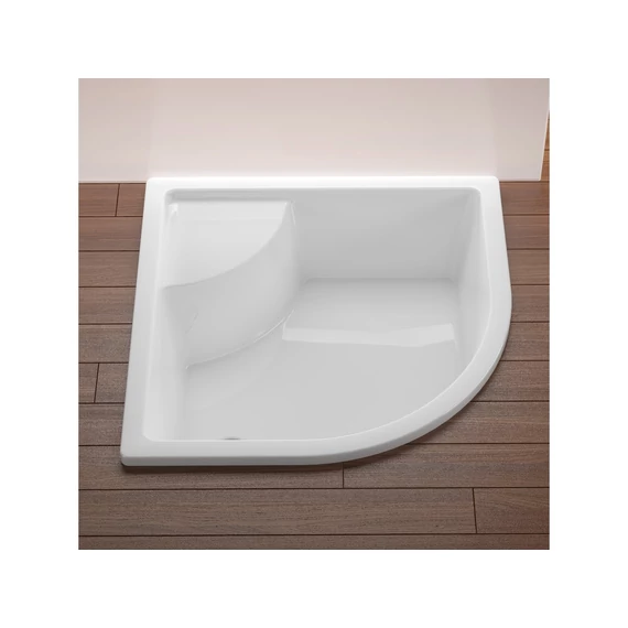 RAVAK Sabina 90x90 LA zuhanytálca (fehér)