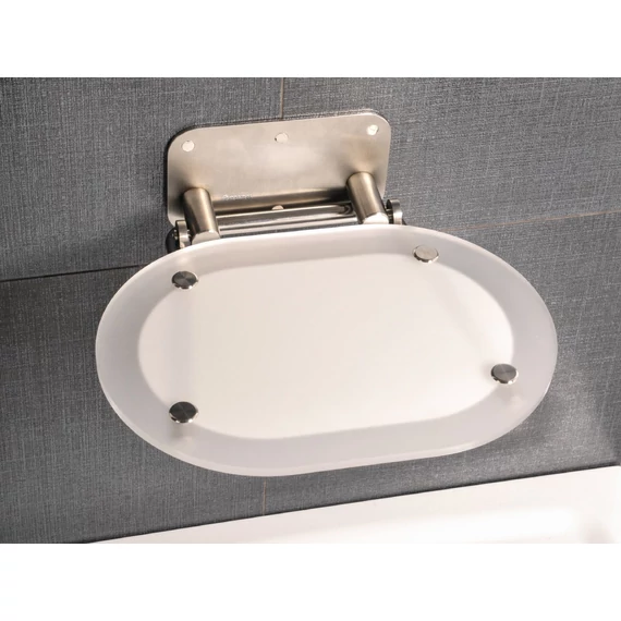 RAVAK Chrome ülőke Clear/rozsdamentes