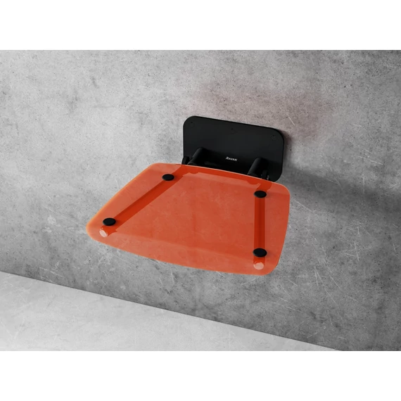 RAVAK Ovo-B II ülőke Orange/fekete