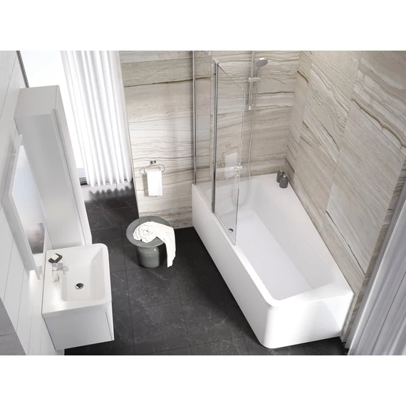 RAVAK 10° akrilkád 160x95 balos fehér