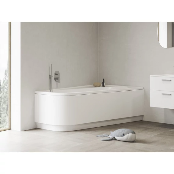 RAVAK Chrome akrilkád 160x105 jobbos, fehér