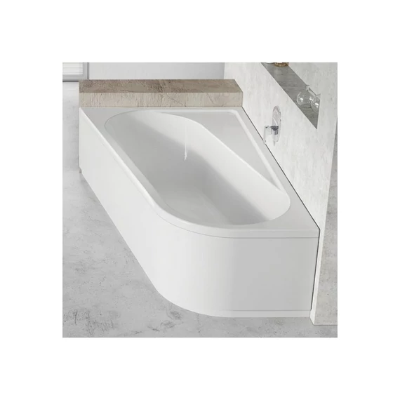 RAVAK Chrome előlap 'A' 160x105 balos, fehér
