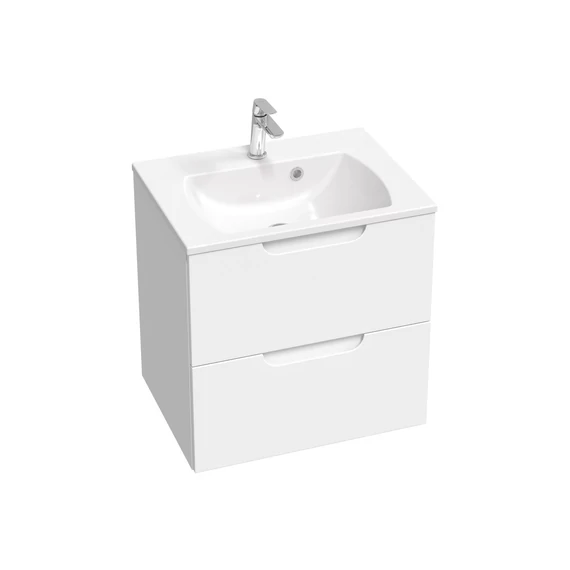 RAVAK Classic II SD 60 fürdőszobai szekrény mosdó alá fehér/fehér