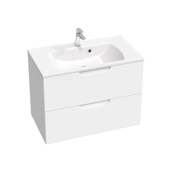 RAVAK Classic II SD 80 fürdőszobai szekrény mosdó alá fehér/fehér