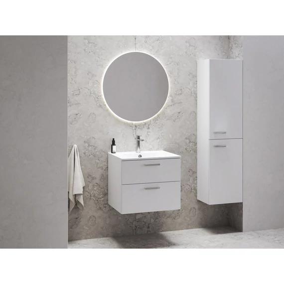 RAVAK Chrome SD II 60 fehér, króm fogantyúval 152 mm