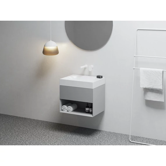 RAVAK SD Lite 60 fürdőszobai szekrény mosdó alá Smoke Grey