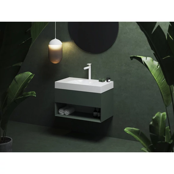 RAVAK SD Lite 80 fürdőszobai szekrény mosdó alá Grey Green