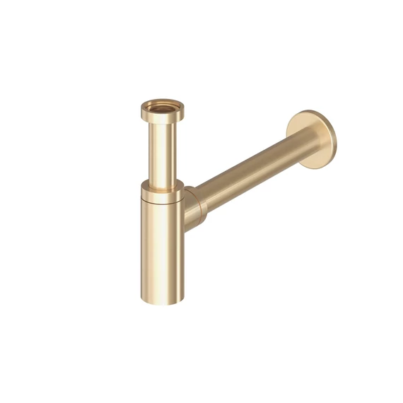 RAVAK Krómozott teleszkópos mosdószifon Gold Brushed