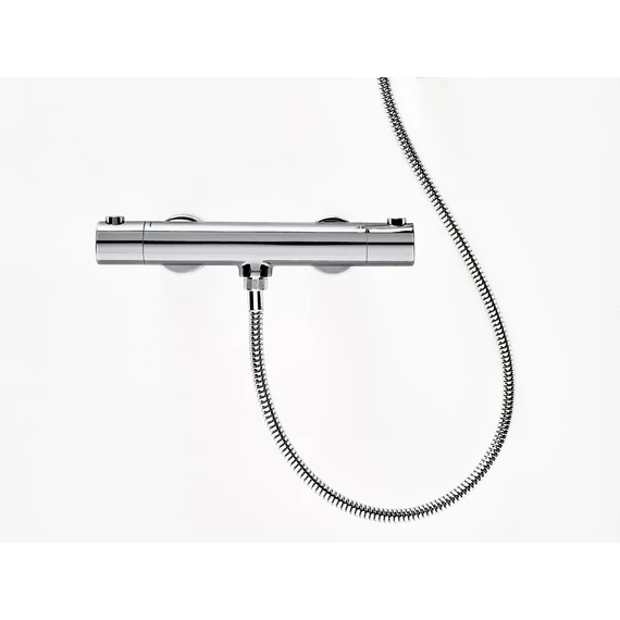 RAVAK Puri termoszátos fali zuhanycsaptelep 150 mm PU 033.00CR, króm KIFUTÓ