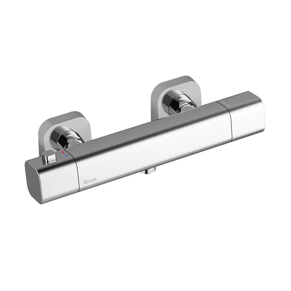 RAVAK 10° Free termosztátos zuhanycsaptelep szett nélkül TD F 033.00CR, króm