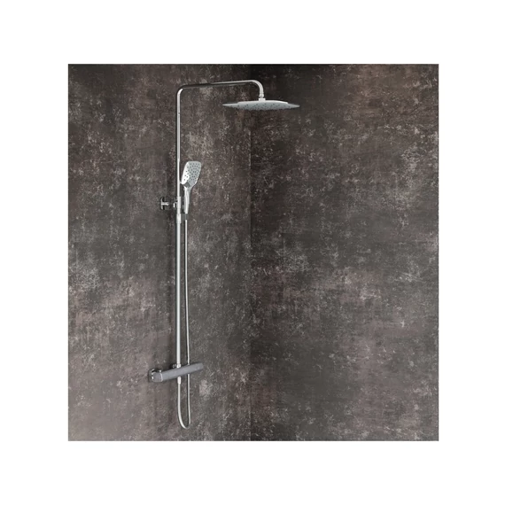 RAVAK 10° Free termosztátos zuhanyoszlop TD F 091.00CR, króm