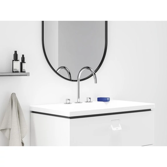 RAVAK Espirit álló mosdócsaptelep, 3 furatos 270 mm leeresztő nélkül ES 018.00CR, Chrome