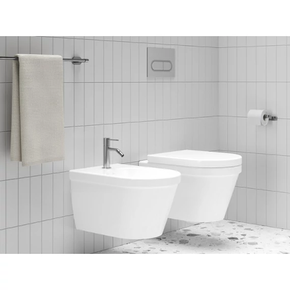 RAVAK Espirit álló bidécsaptelep 150 mm, leersztő nélkül ES 056.00CR, Chrome