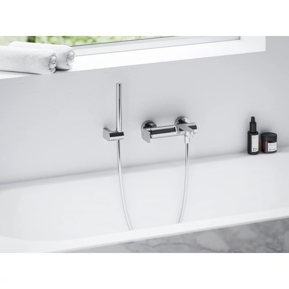 RAVAK Eleganta fali kádcsaptelep zuhanyszett nélkül EL 022.00CR, Chrome