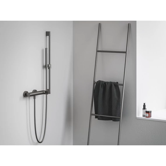 RAVAK Eleganta fali zuhanycsaptelep szett nélkül EL 032.20GB, Graphite Brushed