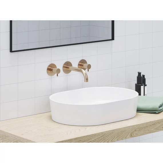RAVAK Espirit falba süllyesztett mosdócsaptelep belső egységgel ES 019.60RGB.O1, Rose Gold Brushed