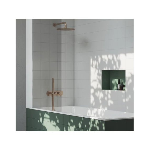 RAVAK Espirit falba süllyesztett csaptelep szettel, háromutas, belső egység nélkül ES 068.60RGB.O3.RB07D.+S, Rose Gold Brushed