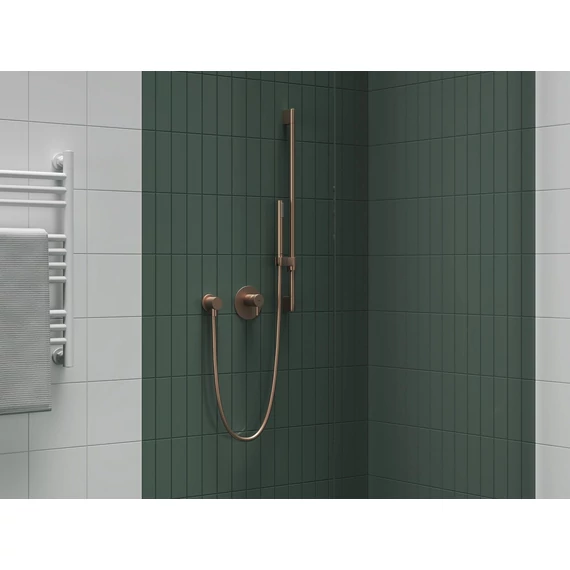 RAVAK Espirit falba szüllyesztett csaptelep, egyutas, belső egységgel ES 062.60RGB.O1, Rose Gold Brushed