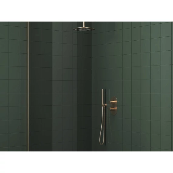 RAVAK Espirit falba süllyesztett termosztátos csaptelep, kétutas, belső egység nélkül ES 063.60RGB.O2.RB07C, Rose Gold Brushed
