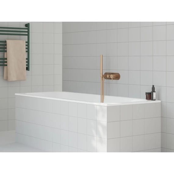 RAVAK Espirit falba süllyesztett csaptelep szettel, kétutas, belső egység nélkül ES 065.60RGB.O2.RB07D.+S, Rose Gold Brushed