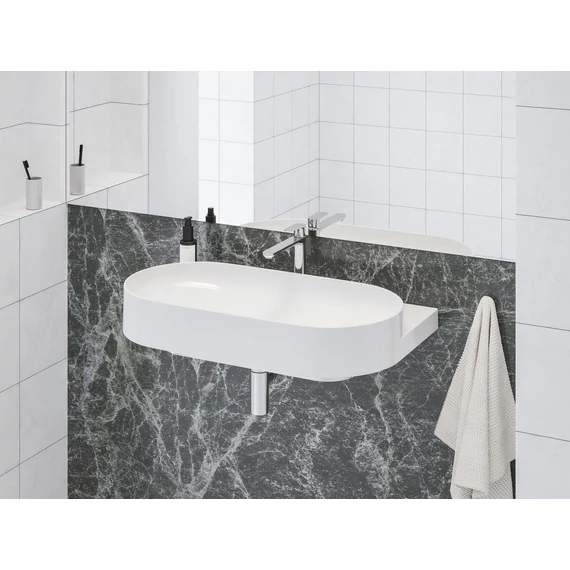 RAVAK Eleganta álló mosdócsaptelep 220 mm leeresztő nélkül EL 014.00CR, Chrome