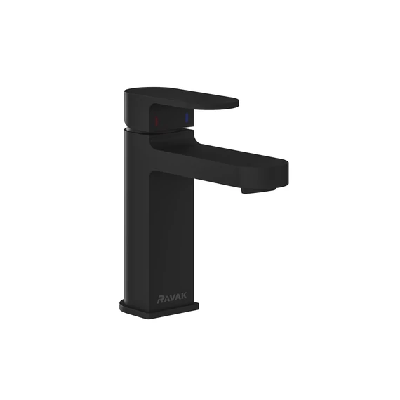 RAVAK Chrome mosdócsaptelep 180 mm lefolyó nélkül CR 014.20BL, fekete