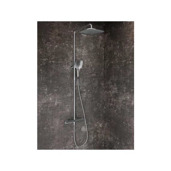 RAVAK Flat termosztátos zuhanyoszlop szettel FL 091.00CR, króm