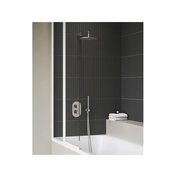 RAVAK Chrome II termosztátos 2-utas csaptelep, alaptest nélkül CR II 063.00CR.O2.RB071, króm