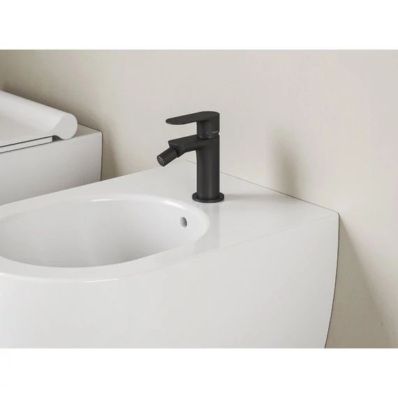 RAVAK Chrome II bidécsaptelep 135 mm lefolyó nélkül CR II 056.20BL, fekete